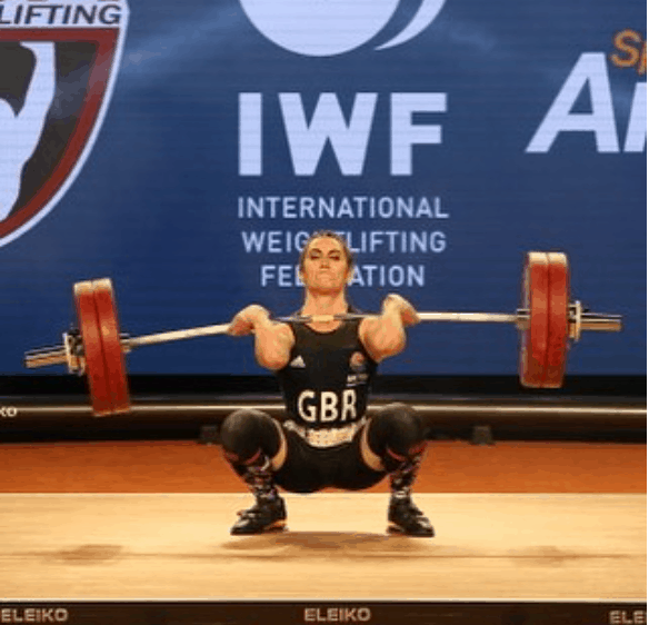 Beauty Queen Sarah secures best British result for 15 years in Weightlifting World Championships! - Pageant Girl